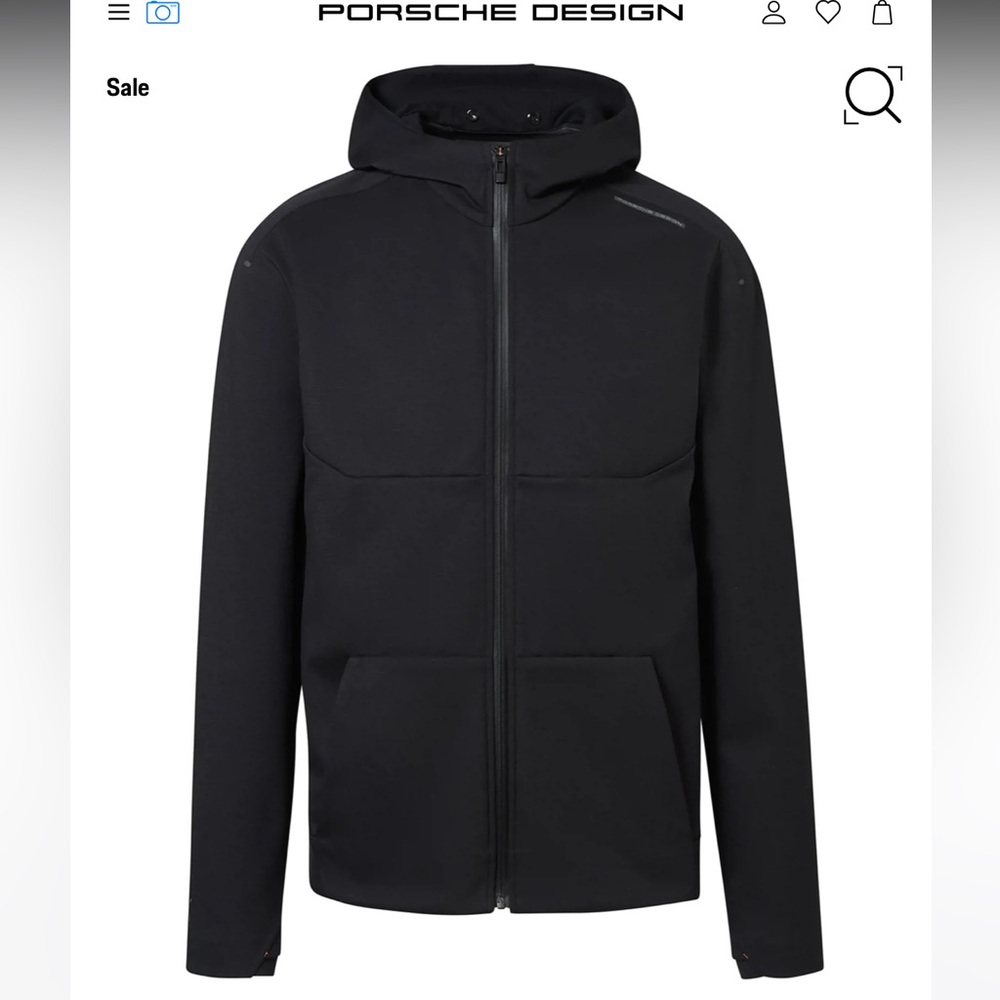 Men’s Porsche Design Travel Hoodie NWT XL MSRP$325